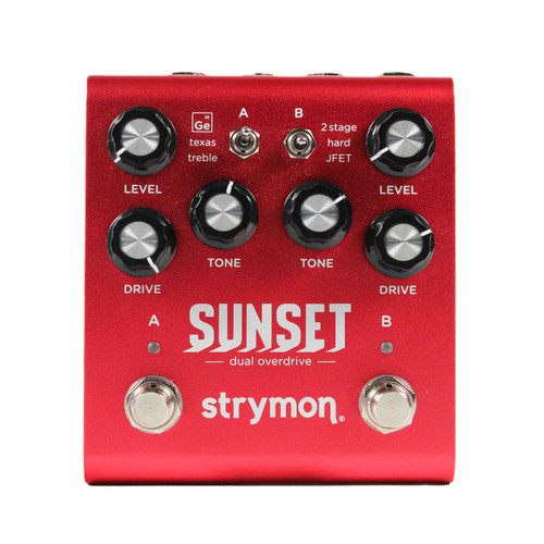 Vist Large View of Product Image Which is Used Strymon SUNSET DUAL OVERDRIVE Overdrive Pedal