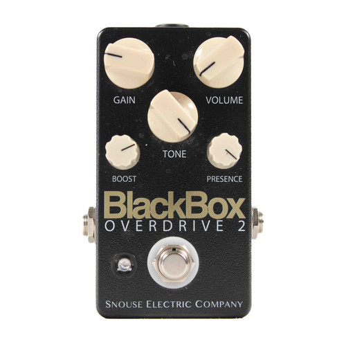 Vist Large View of Product Image Which is Used Snous Electronics BLACK BOX OVERDRIVE 2 Overdrive Pedal