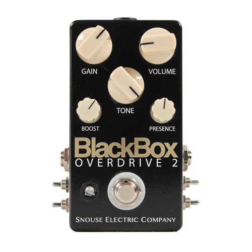 Vist Large View of Product Image Which is Used Snous Electronics BLACK BOX OVERDRIVE 2 W/MODS Overdrive Pedal