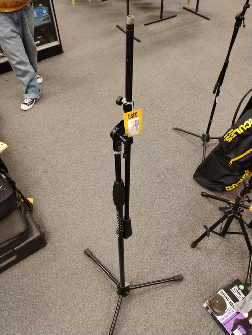 Vist Large View of Product Image Which is Used Ultimate Support WEIGHTED BOOM STAND Microphone Stand