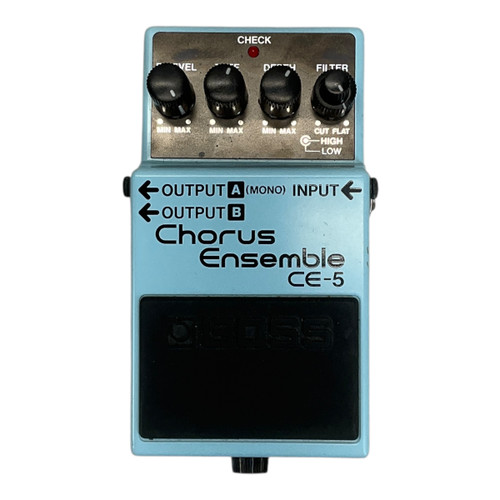 Vist Large View of Product Image Which is Used Boss Chorus Ensemble CE-5 Chorus Pedal