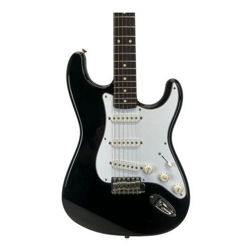 Vist Large View of Product Image Which is Used Squier 1985 Stratocaster Made In Japan Electric Guitar Black 6-String