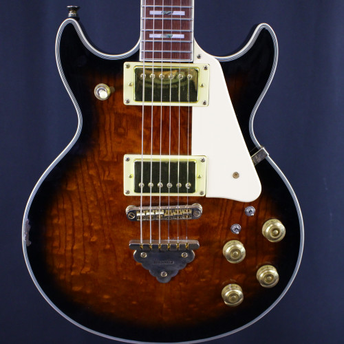 Vist Large View of Product Image Which is Used Ibanez AR325QM ELECTRIC GUITAR DOUBLE CUT Double Cut Electric Guitar Tobacco Sunburst 6-String