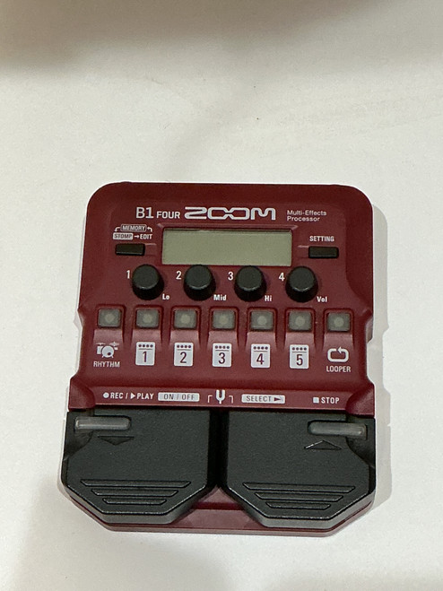 Vist Large View of Product Image Which is Used Zoom B1 FOUR Floorboard Amp Modeling + FX