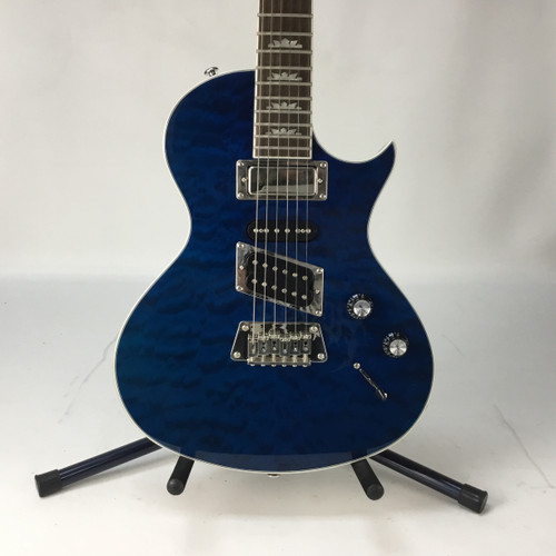 Vist Large View of Product Image Which is Used Epiphone NIGHTHAWK LP Type Electric Guitar Blue 6-String