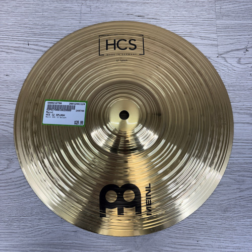 Vist Large View of Product Image Which is Used Meinl HCS Splash Cymbal 12"