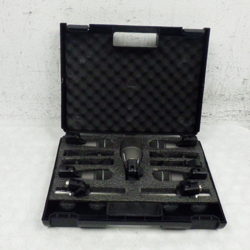 Vist Large View of Product Image Which is Used Samson Dk707 Drum Mic Kit 7 Pc Microphone