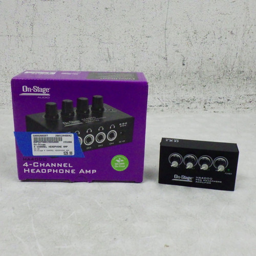 Vist Large View of Product Image Which is Used On-Stage 4 CHANNEL HEADPHONE AMP Pro Sound Product