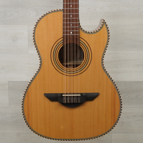 Vist Large View of Product Image Which is Used H Jimenez LBQ1 Bajo Quinto Guitar AS IS