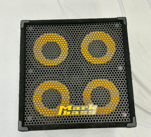 Vist Large View of Product Image Which is Used Markbass STD 104 HR-4 4 x 10 Bass Guitar Cabinet 4 x 10