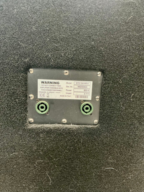 Vist Large View of Product Image Which is Used Markbass STD 104 HR-4 4 x 10 Bass Guitar Cabinet 4 x 10