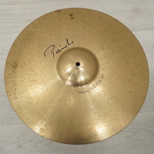 Vist Large View of Product Image Which is Used Paiste Signature Heavy Bell Ride Cymbal 20 - Inch