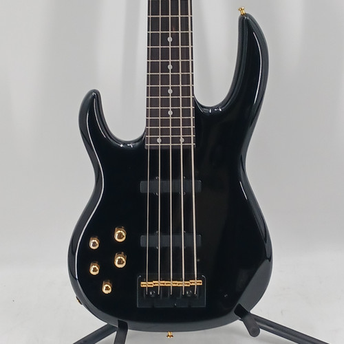 Vist Large View of Product Image Which is Used Carvin LB-75F LEFTY Vintage Bass Guitar Black 5-String