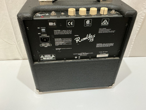 Vist Large View of Product Image Which is Used Fender RUMBLE 15 Bass Combo Amplifier Other