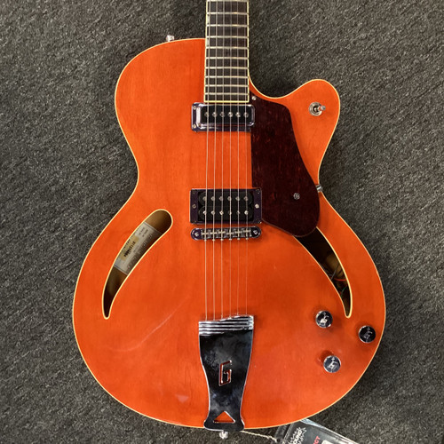 Vist Large View of Product Image Which is Used Gretsch G3140 Semi-Hollow Electric Guitar Orange 6-String