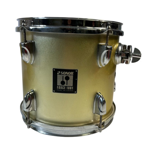 Vist Large View of Product Image Which is Used Sonor 10" GOLD FORCE 1001 Rack Tom Goldtop