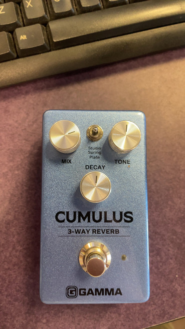 Vist Large View of Product Image Which is Used GAMMA CUMULUS 9-WAY REVERB Reverb Pedal