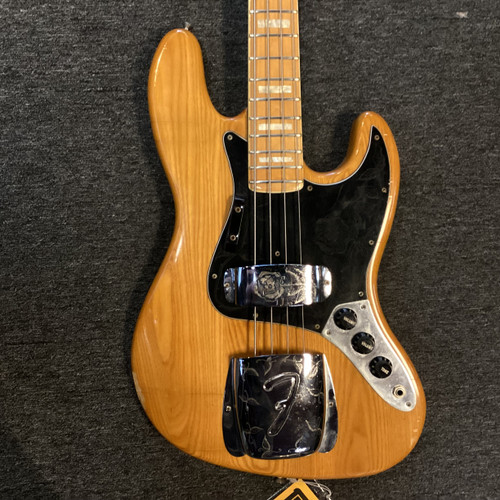 Vist Large View of Product Image Which is Used Fender JAZZ BASS 1978 Vintage J Type Bass Guitar Natural 4-String
