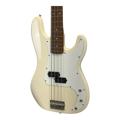 Vist Large View of Product Image Which is Used Squier Affinity P-Bass Guitar White 4-String