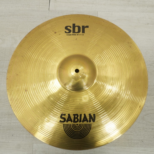 Vist Large View of Product Image Which is Used Sabian Sbr Crash Ride Cymbal 18 - Inch