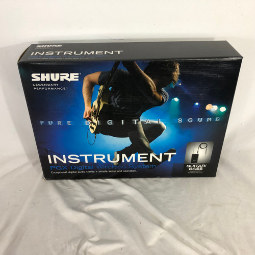 Vist Large View of Product Image Which is Used Shure PGXD14-X8 902-928 MHZ Compact Instrument Wireless