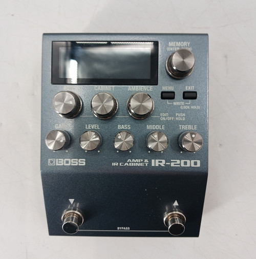 Vist Large View of Product Image Which is Used Boss IR-200 AMP CABINET Guitar PreAmp Pedal