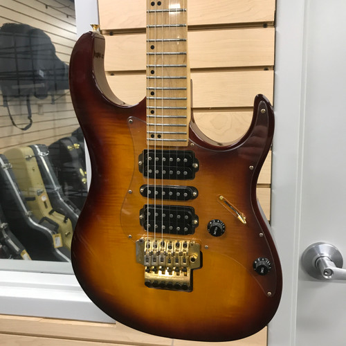 Vist Large View of Product Image Which is Used Washburn MG-74 Super S Electric Guitar Cherry Sunburst 6-String