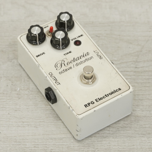 Vist Large View of Product Image Which is Used Rpg Electronics Roctavia Distortion Pedal