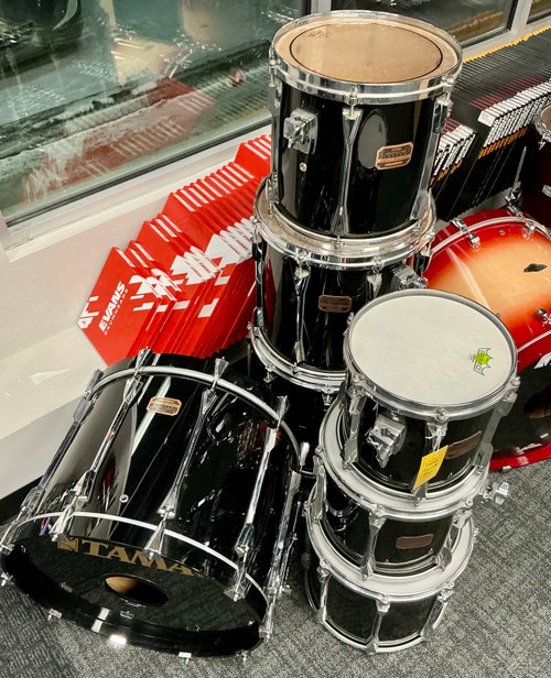 Vist Large View of Product Image Which is Used Tama ARTSTAR II Vintage Drum Shells and Hardware Black