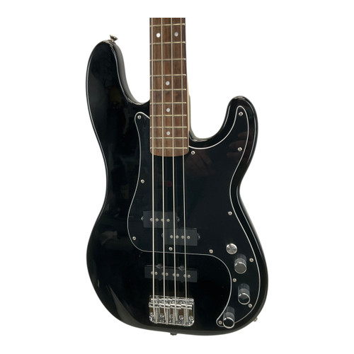 Vist Large View of Product Image Which is Used Squier 2021 Affinity Precision P Type Bass Guitar Black 4-String