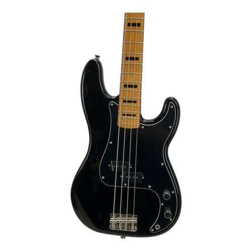 Vist Large View of Product Image Which is Used Squier Classic Vibe 70s Precision P Type Bass Guitar Black 4-String