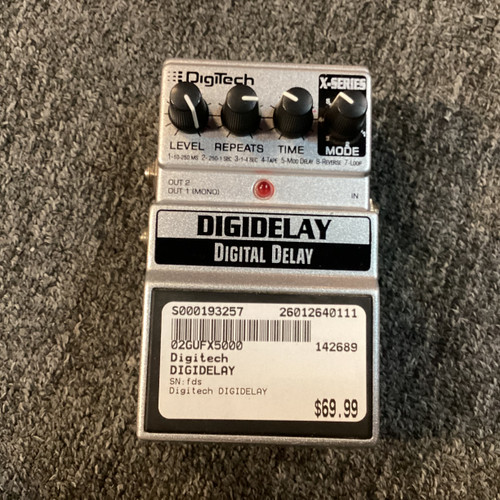 Vist Large View of Product Image Which is Used Digitech DIGIDELAY Delay Pedal