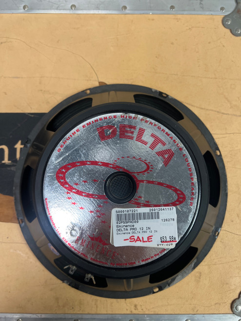 Vist Large View of Product Image Which is Used Eminence DELTA PRO 12 IN Raw Speaker 10"