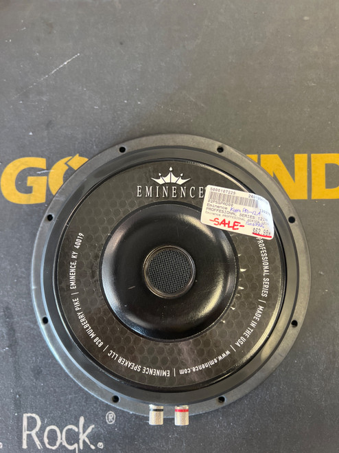 Vist Large View of Product Image Which is Used Eminence PROFFESIONAL SERIES 12IN Raw Speaker