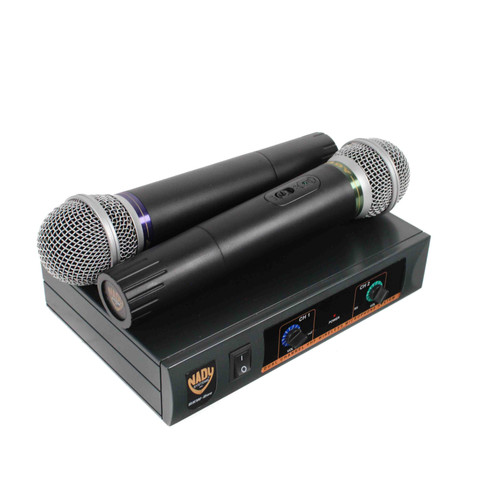 Vist Large View of Product Image Which is Used Nady DKW-DUO Wireless Microphone
