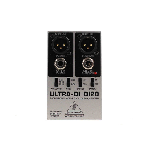 Vist Large View of Product Image Which is Used Behringer DI20 Direct Box