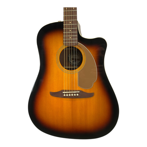 Vist Large View of Product Image Which is Used Fender Redondo Player Solid Top Acoustic Guitar Natural