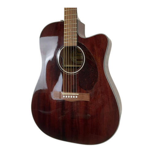 Vist Large View of Product Image Which is Used Fender CD-140SCE Solid Top Acoustic Guitar Wood