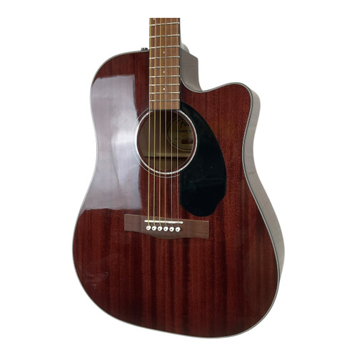 Vist Large View of Product Image Which is Used Fender CD-60SCE All Mahogany Laminate Top Acoustic Guitar Wood