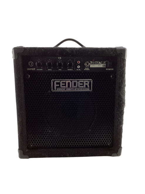 Vist Large View of Product Image Which is Used Fender RUMBLE 15 Bass Combo Amp -AS IS WEAR