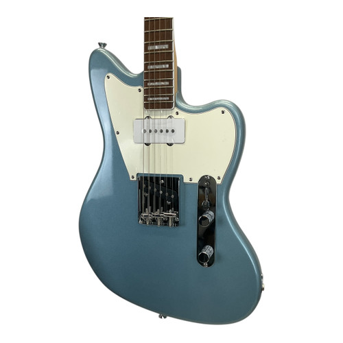 Vist Large View of Product Image Which is Used Squier PARANORMAL OFFSET TELECASTER SJ Offset Double Cutaway Electric Guitar Blue 6-String