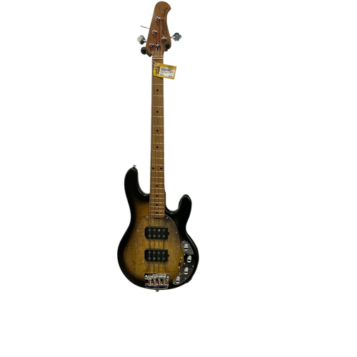 Vist Large View of Product Image Which is Used Sterling by Ernie Ball STINGRAY 34HH Bass Guitar Sunburst 4-String
