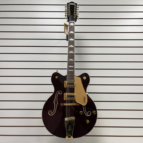Vist Large View of Product Image Which is Used Gretsch G5422G-12 Semi-Hollow Electric Guitar Red 12-String