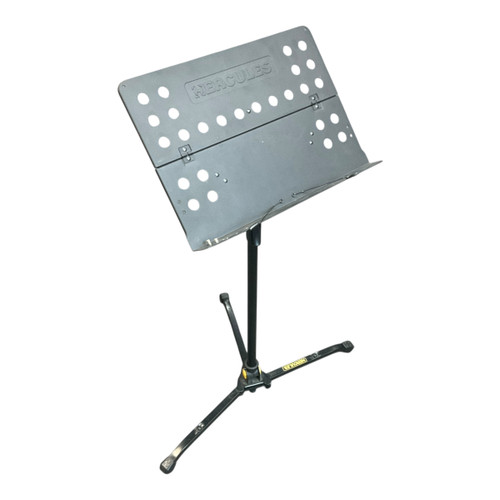 Vist Large View of Product Image Which is Used Hercules BS301B Music Stand Band Instrument Stand