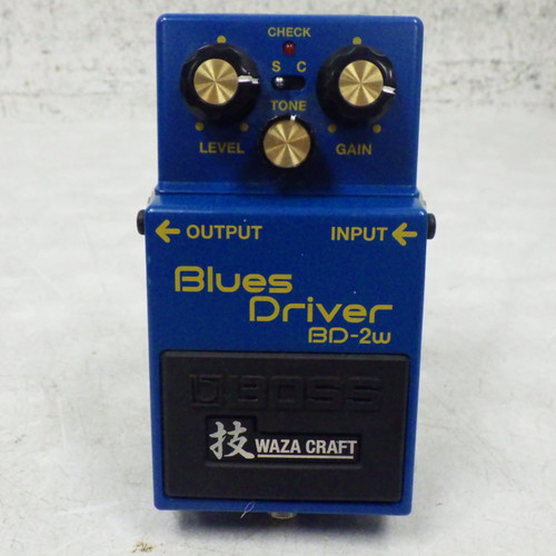 Vist Large View of Product Image Which is Used Boss Bd-2 W Blues Driver Waza Craft Overdrive Pedal