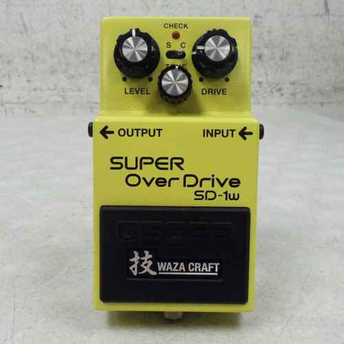 Vist Large View of Product Image Which is Used Boss Sd-1 W Super Overdrive Waza Craft  