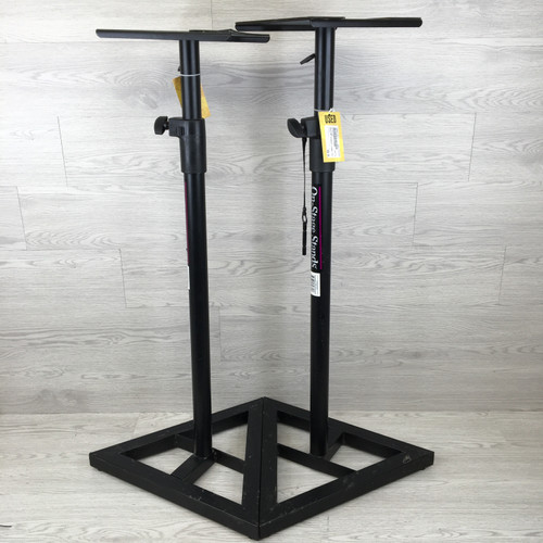 Vist Large View of Product Image Which is Used On Stage MONITOR SPEAKER STANDS PAIR Speaker Stand
