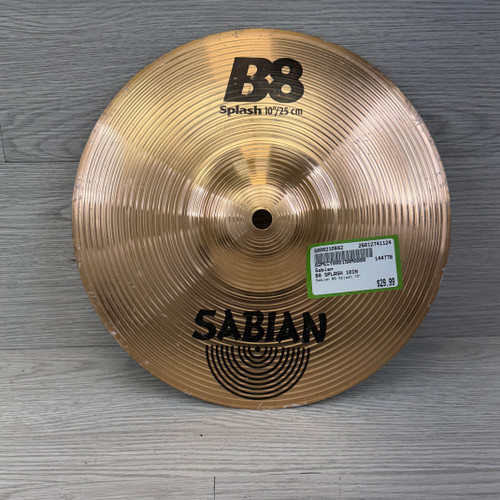 Vist Large View of Product Image Which is Used Sabian B8 SPLASH 10IN Splash Cymbal 10"