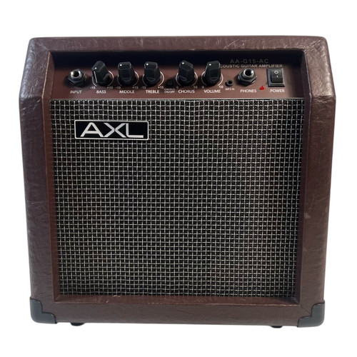 Vist Large View of Product Image Which is Used Axl AA-G15-AC 1 x 5" Solid State Guitar Amp