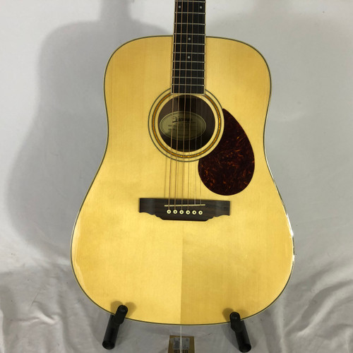 Vist Large View of Product Image Which is Used Vantage VD-300S Solid Top Acoustic Guitar Wood